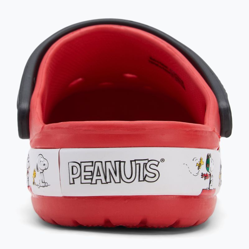 Papuci pentru copii Crocs Fun Lab Snoopy Woodstock Clog Kids flame 7