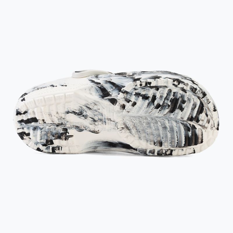 Papuci Crocs Classic Marbled Clog white/multi 5