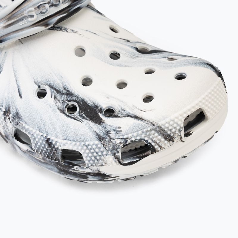 Papuci Crocs Classic Marbled Clog white/multi 8