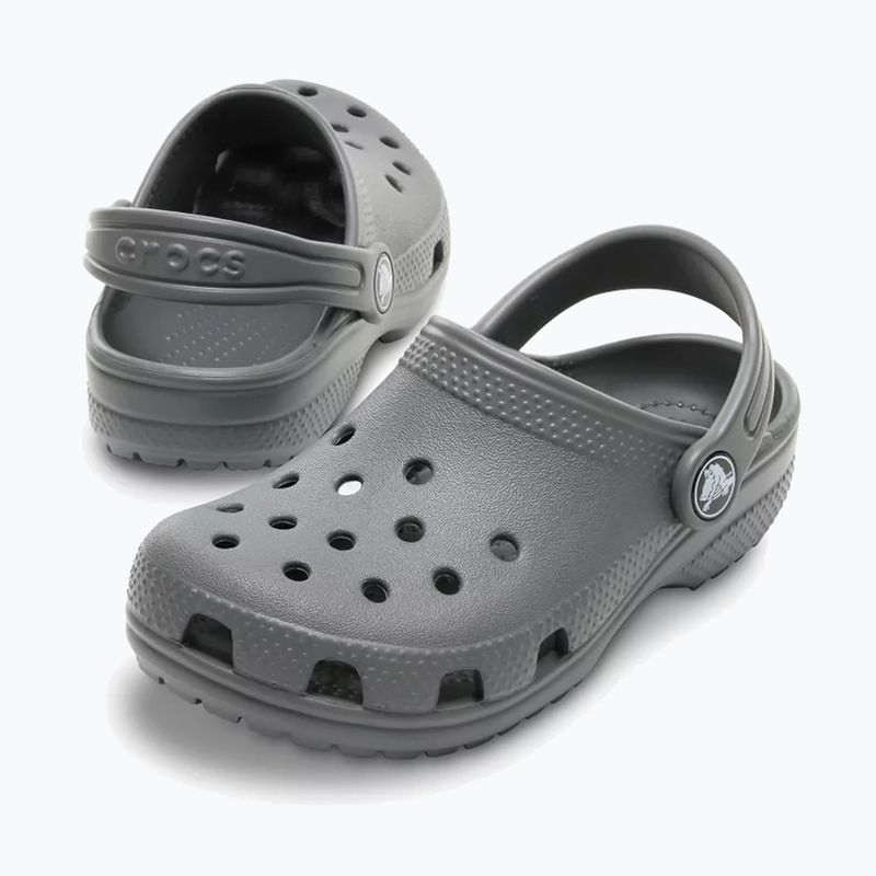 Papuci pentru copii  Crocs Classic Clog Toddler slate grey 6