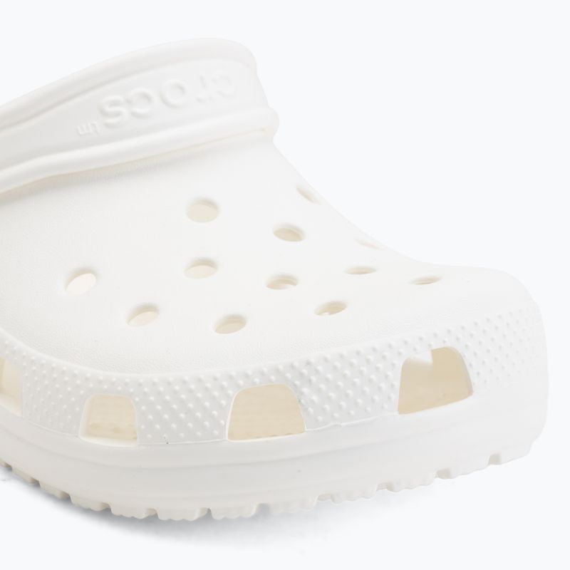 Șlapi pentru copii Crocs Classic Clog Kids white 8