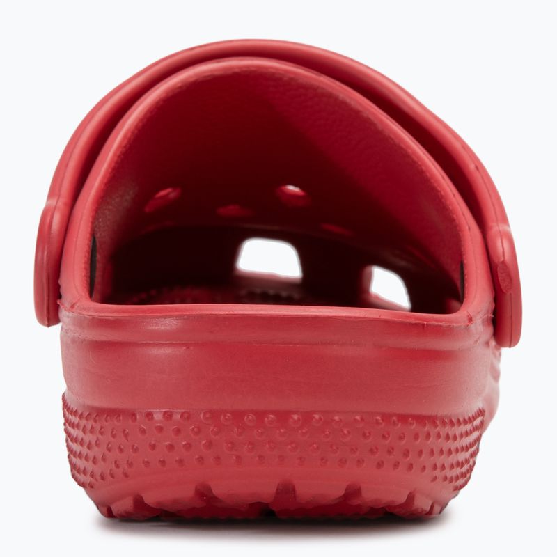 Șlapi pentru copii Crocs Classic Kids Clog roșu 206991 7