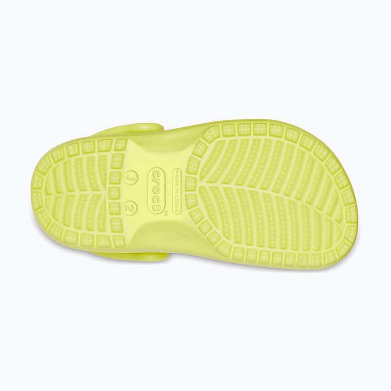 Șlapi pentru copii Crocs Classic Kids Clog galben 206991 4