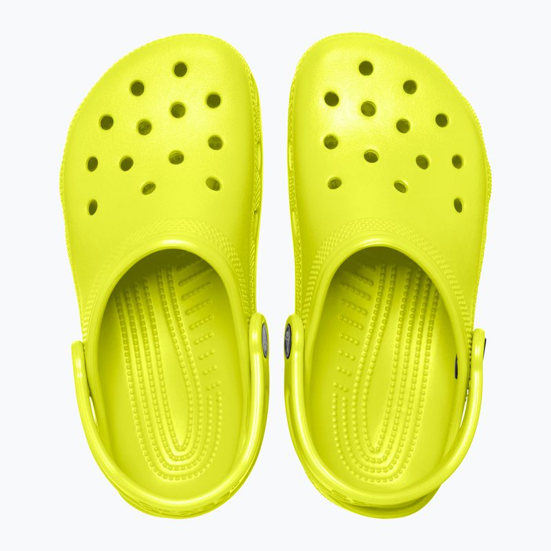 Șlapi pentru copii Crocs Classic Kids Clog galben 206991 5