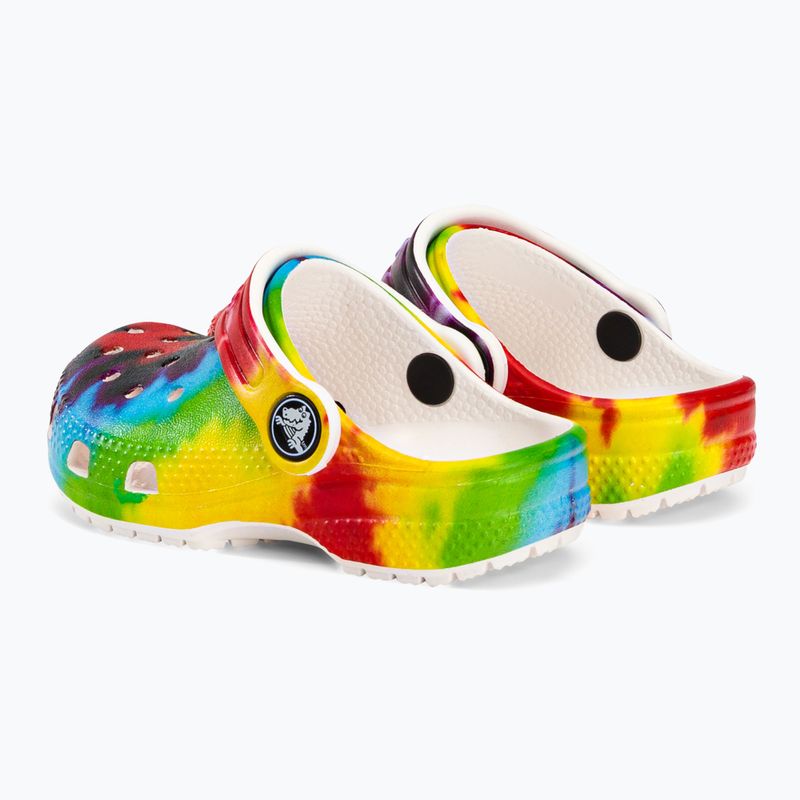 Crocs Classic Tie-Dye Classic Tie-Dye Graphic Clog T - șlapi colorați pentru copii 206994-90H 4