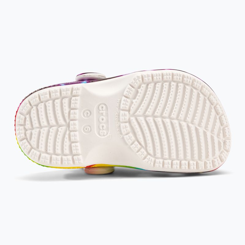 Crocs Classic Tie-Dye Classic Tie-Dye Graphic Clog T - șlapi colorați pentru copii 206994-90H 6