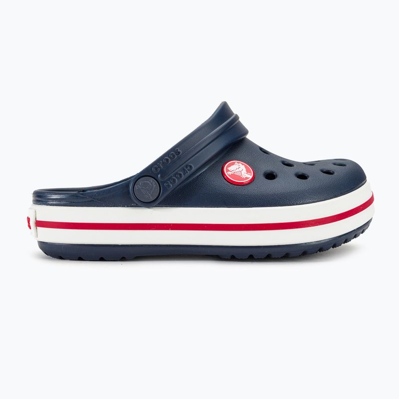 Papuci pentru copii Crocs Crocband Clog navy/red 3