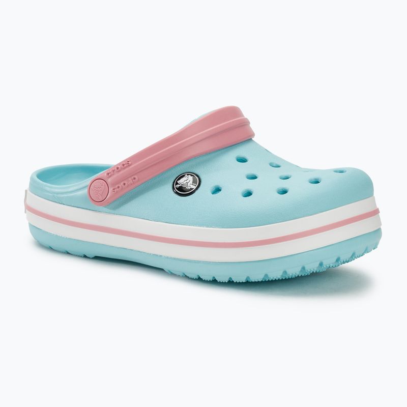 Papuci pentru copii Crocs Crocband Clog ice blue/white