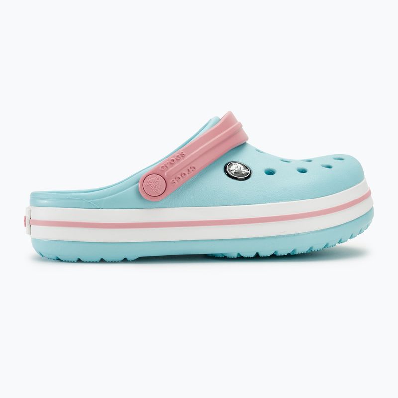 Papuci pentru copii Crocs Crocband Clog ice blue/white 3