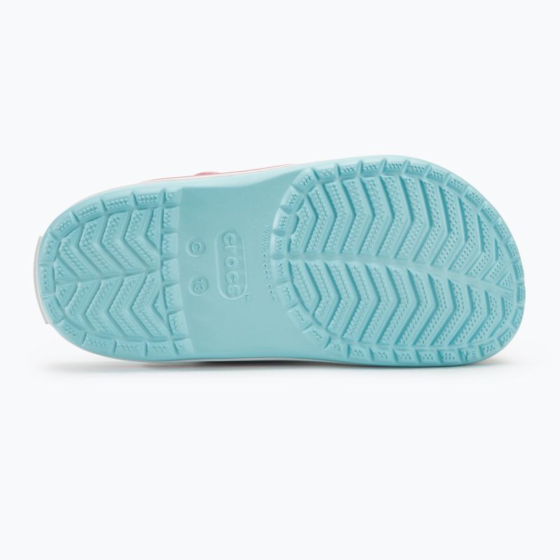 Papuci pentru copii Crocs Crocband Clog ice blue/white 6