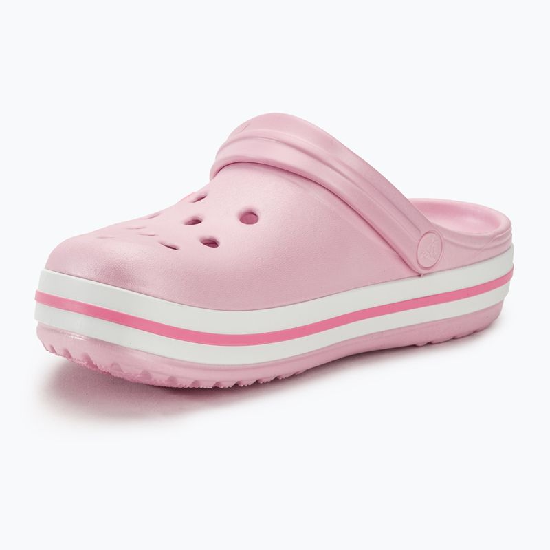 Papuci pentru copii Crocs Crocband Clog ballerina pink 5