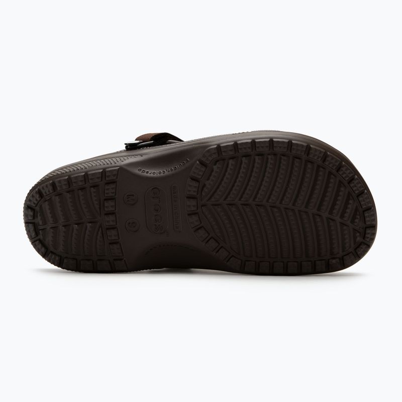 Papuci pentru bărbați Crocs Yukon Vista II Clog espresso 5