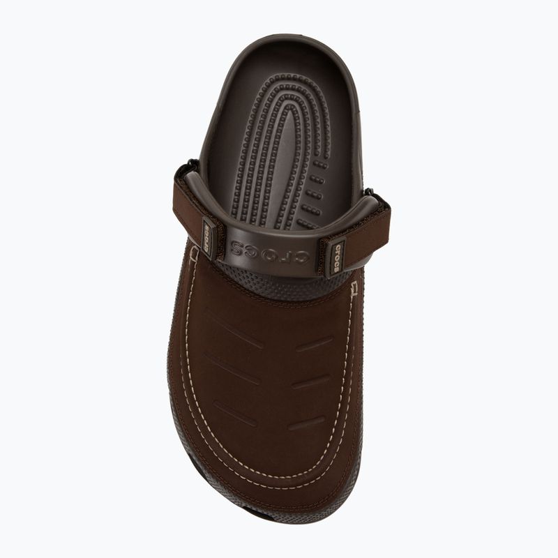 Papuci pentru bărbați Crocs Yukon Vista II Clog espresso 6