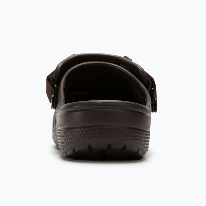 Papuci pentru bărbați Crocs Yukon Vista II Clog espresso 7