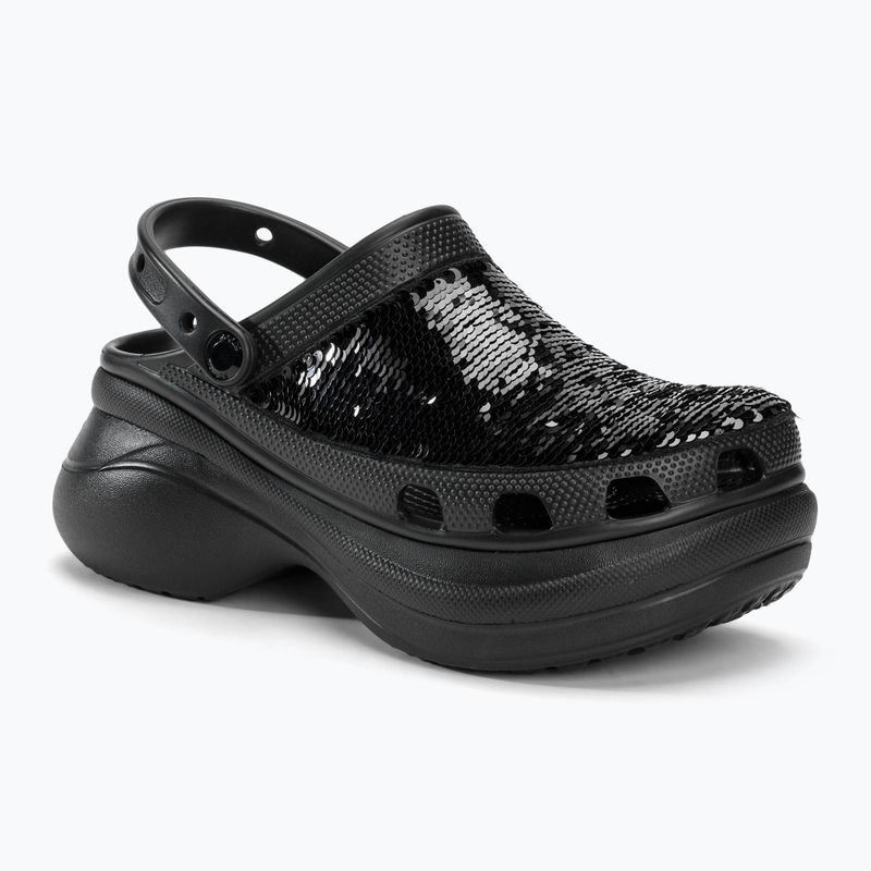 Crocs Classic Bae Sequin negru/multi flip-flops pentru femei Crocs Classic Bae Sequin negru/multi 2