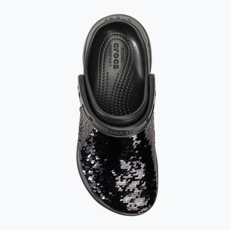 Crocs Classic Bae Sequin negru/multi flip-flops pentru femei Crocs Classic Bae Sequin negru/multi 8