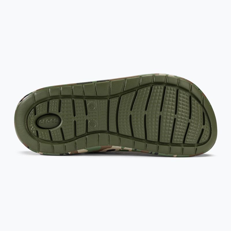 Papuci Crocs LiteRide Printed Camo Clog black/multi 5