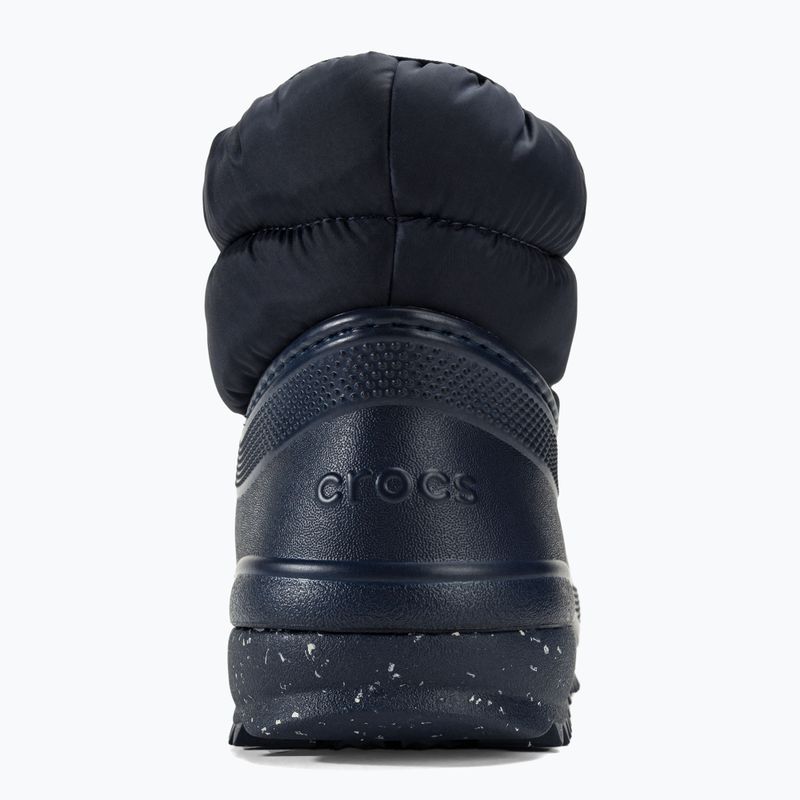 Cizme de zăpadă pentru femei Crocs Classic Neo Puff Shorty navy 6