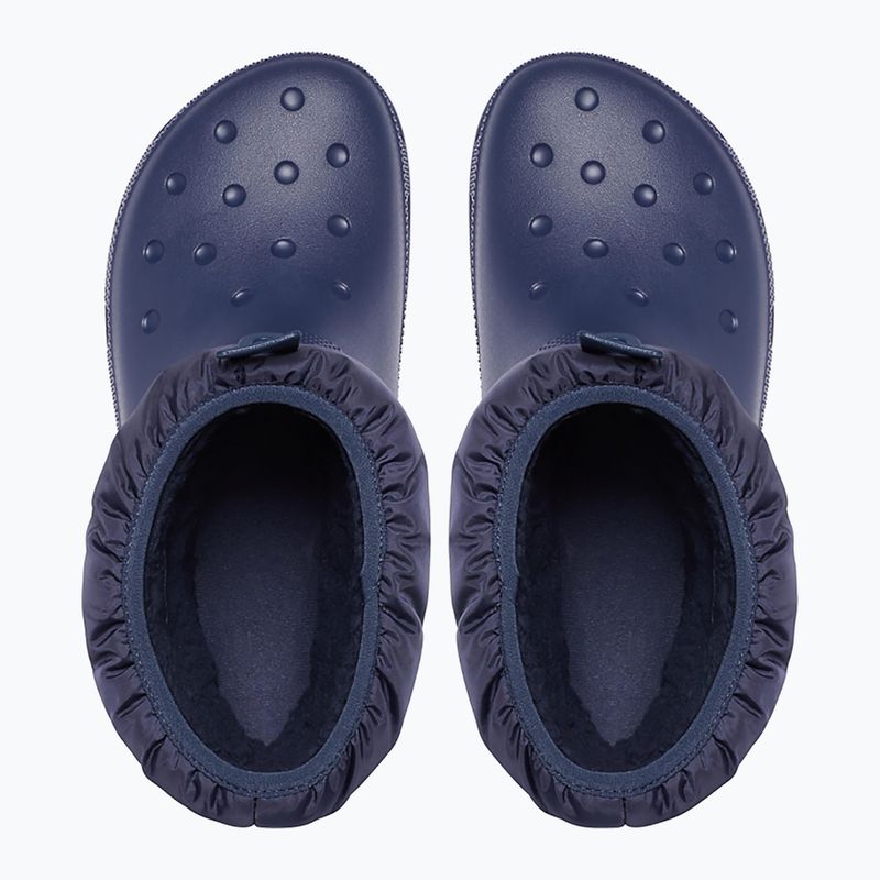 Cizme de zăpadă pentru femei Crocs Classic Neo Puff Shorty navy 11