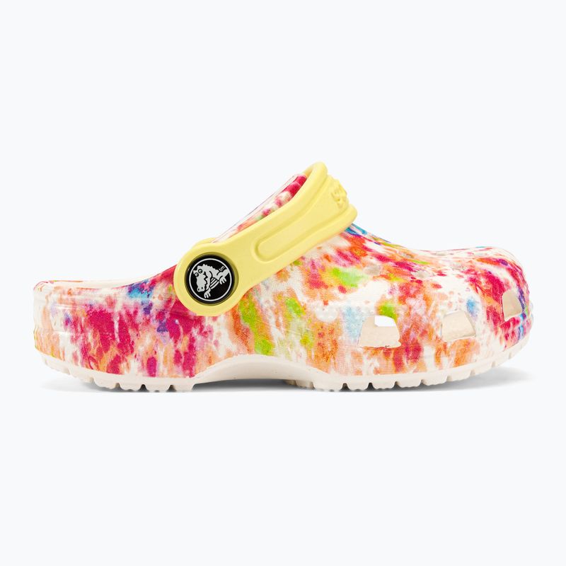 Copii Crocs Classic Tie-Dye Classic Tie-Dye Graphic Clog T alb 206994-83B flip-flops 3