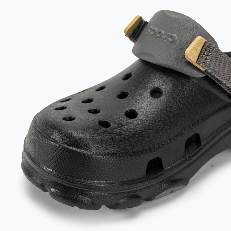 Șlapi Crocs All Terrain negri pentru copii 8