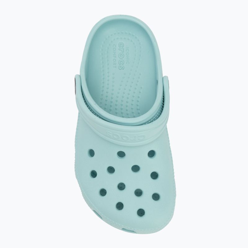 Papuci pentru copii Crocs Classic Clog Kids pure water 6