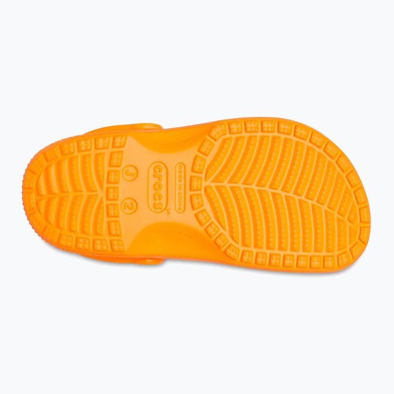 Papuci pentru copii  Crocs Classic Clog Kids orange zing 5