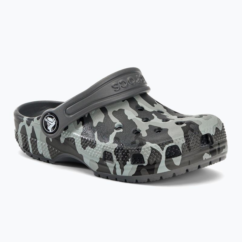 Crocs Classic Camo Clog T gri pentru copii 207593-097