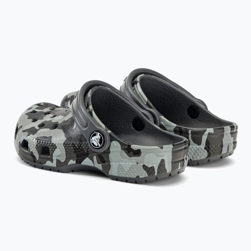 Crocs Classic Camo Clog T gri pentru copii 207593-097 4