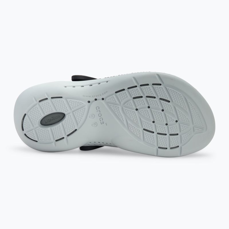 Papuci Crocs LiteRide 360 Clog black/slate grey 5