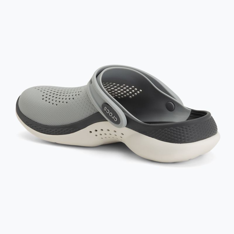Șlapi Crocs LiteRide 360 Clog light grey/slate grey 4