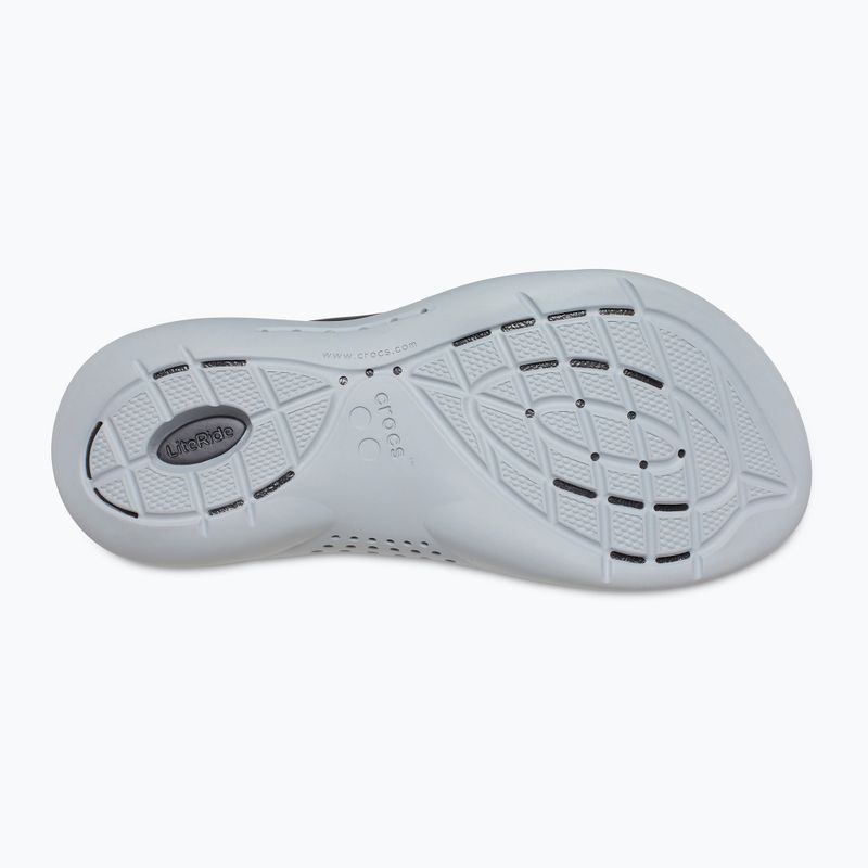 Sandale pentru femei Crocs Literide 360 black/light grey 4