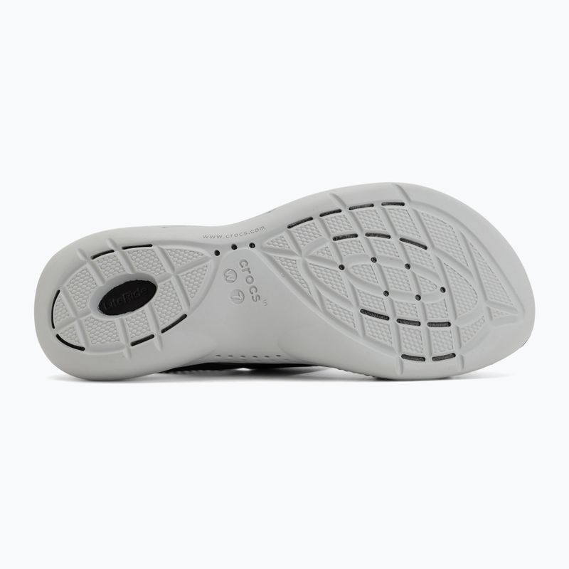 Sandale pentru femei Crocs Literide 360 black/light grey 4