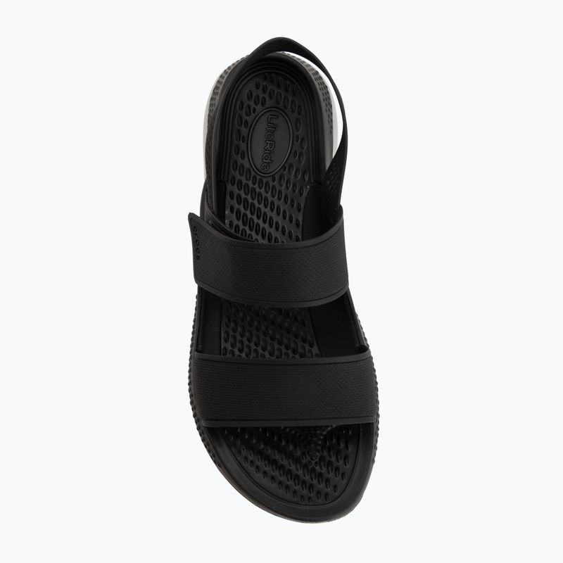 Sandale pentru femei Crocs Literide 360 black/light grey 5