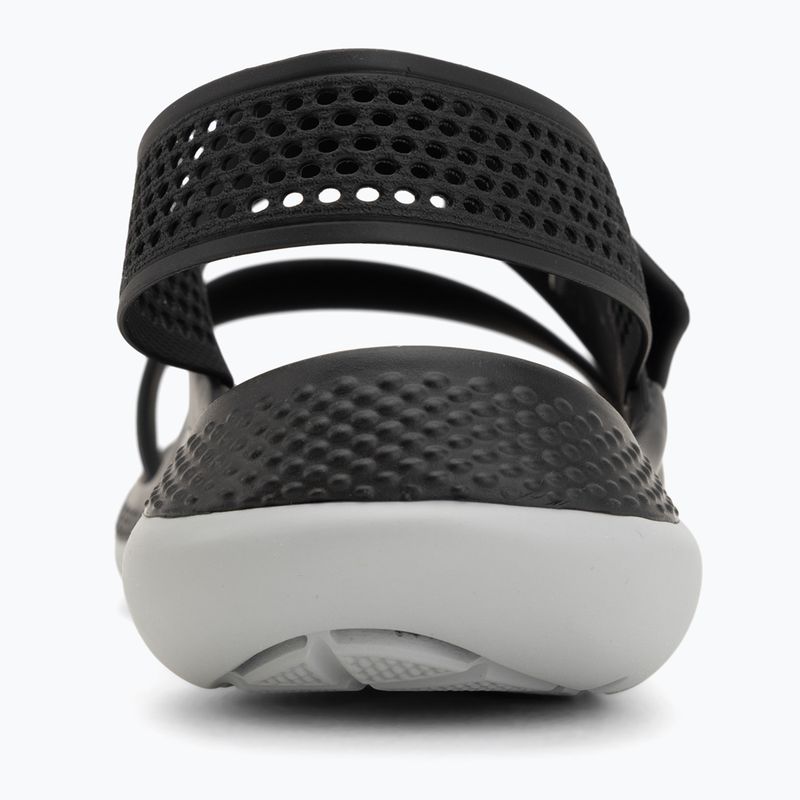 Sandale pentru femei Crocs Literide 360 black/light grey 6