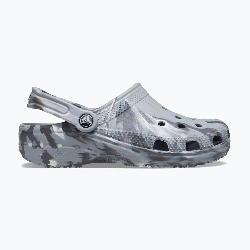 Papuci Crocs Classic Marbled Clog light grey/multi 2