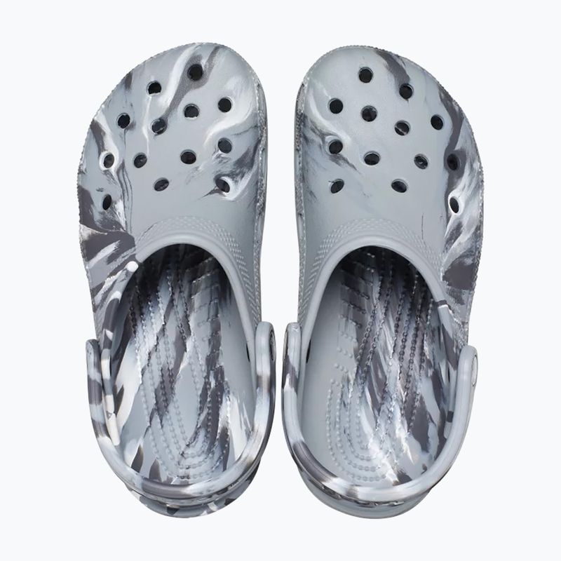 Papuci Crocs Classic Marbled Clog light grey/multi 5