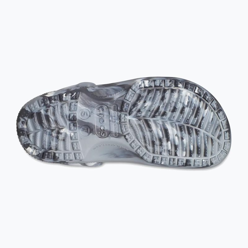 Papuci Crocs Classic Marbled Clog light grey/multi 6