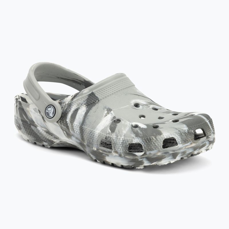 Papuci Crocs Classic Marbled Clog light grey/multi 2