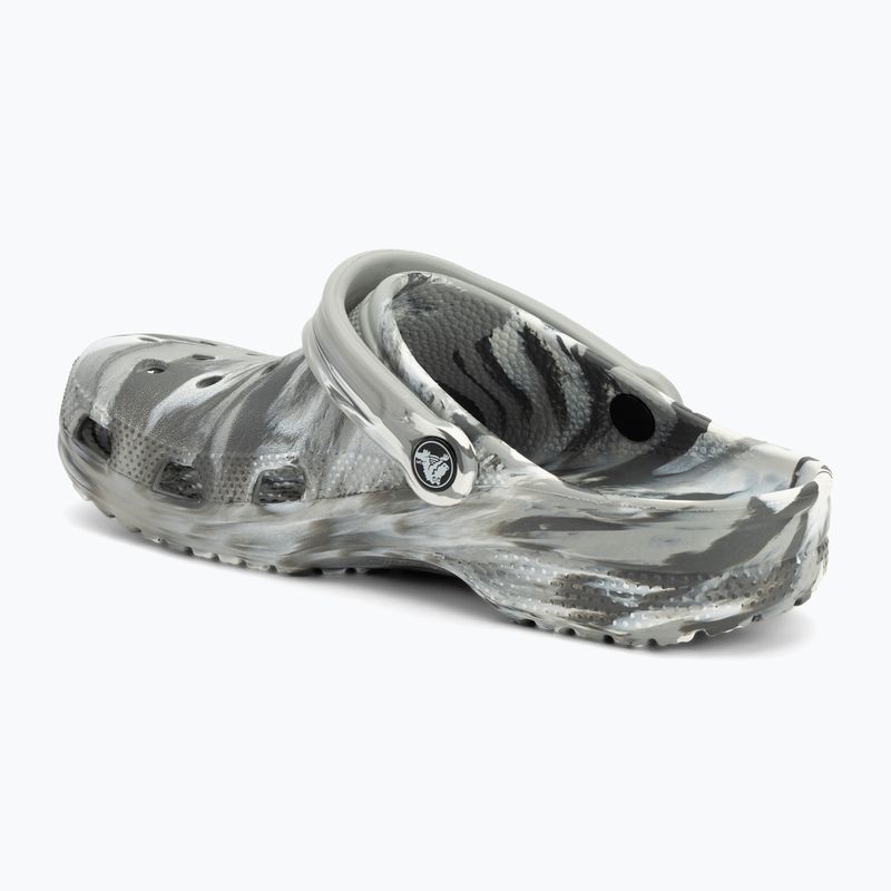 Papuci Crocs Classic Marbled Clog light grey/multi 4