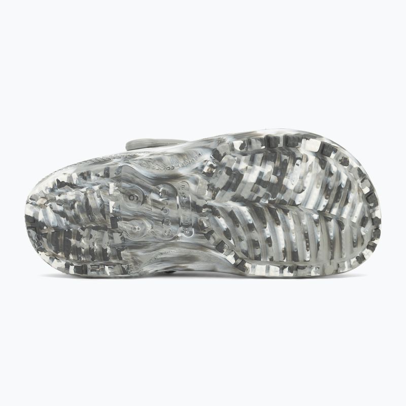 Papuci Crocs Classic Marbled Clog light grey/multi 5