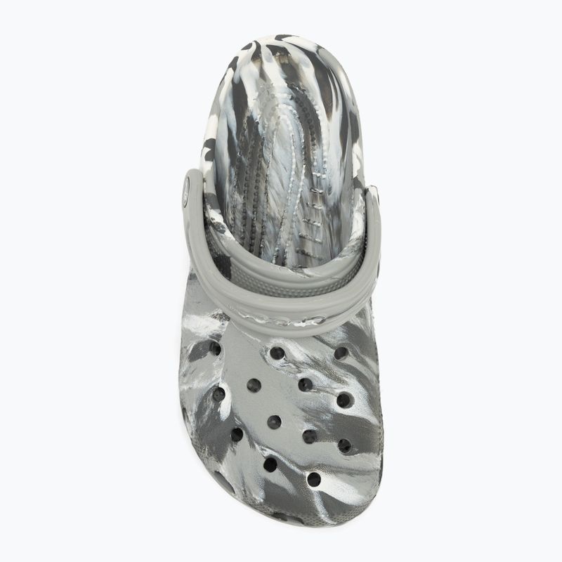 Papuci Crocs Classic Marbled Clog light grey/multi 6