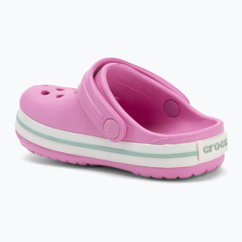 Papuci pentru copii Crocs Crocband Clog Toddler taffy pink 4