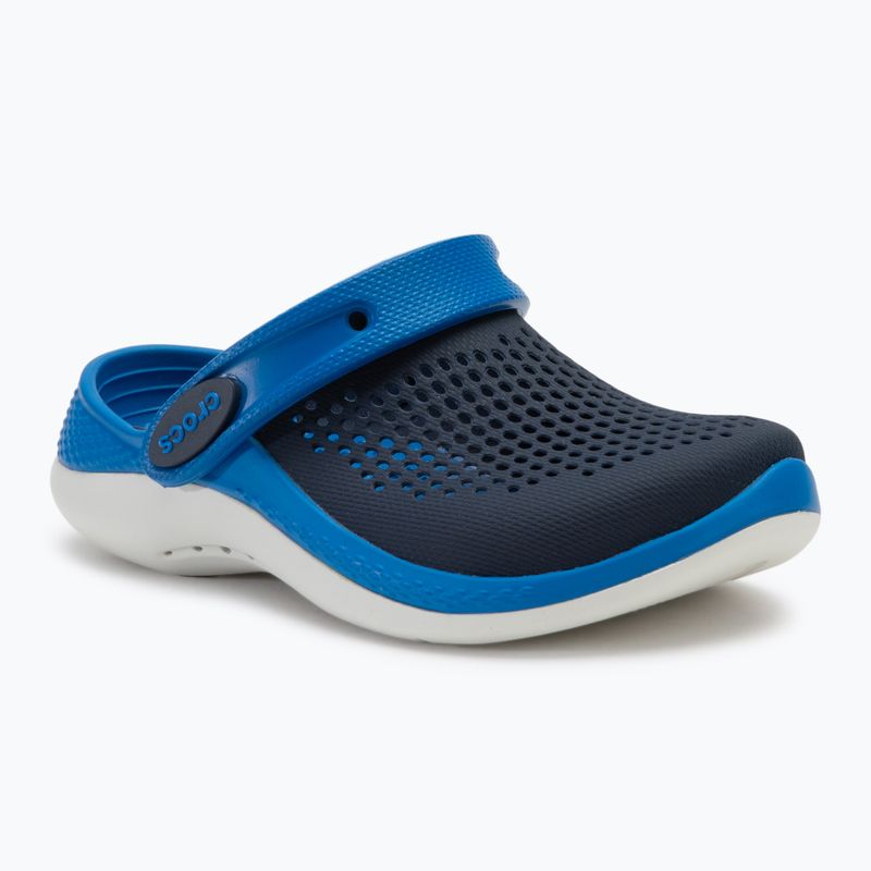 Papuci pentru copii Crocs LiteRide 360 Clog Kids navy/bright cobalt