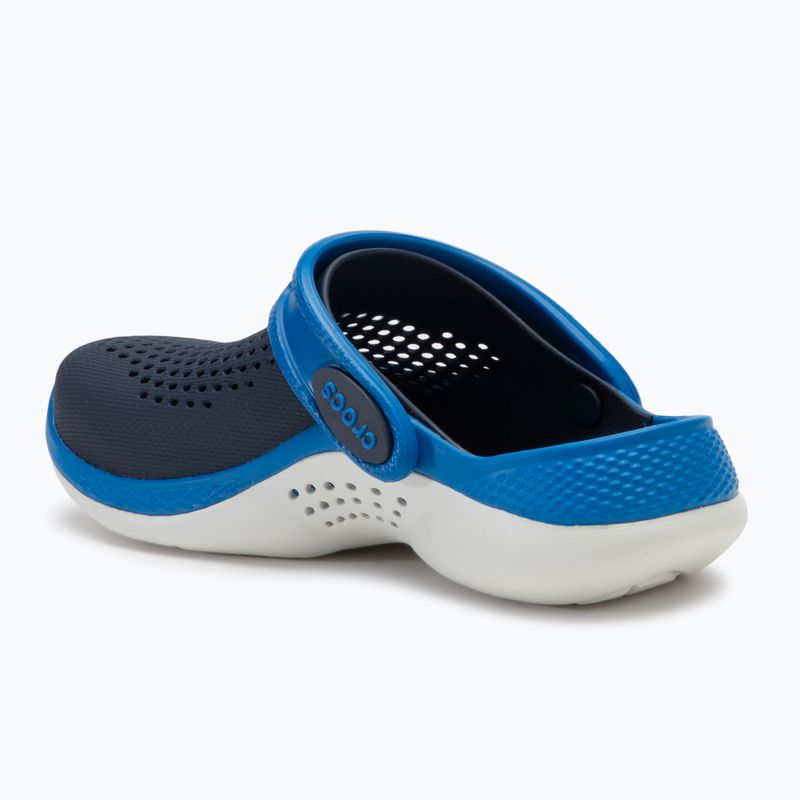 Papuci pentru copii Crocs LiteRide 360 Clog Kids navy/bright cobalt 4