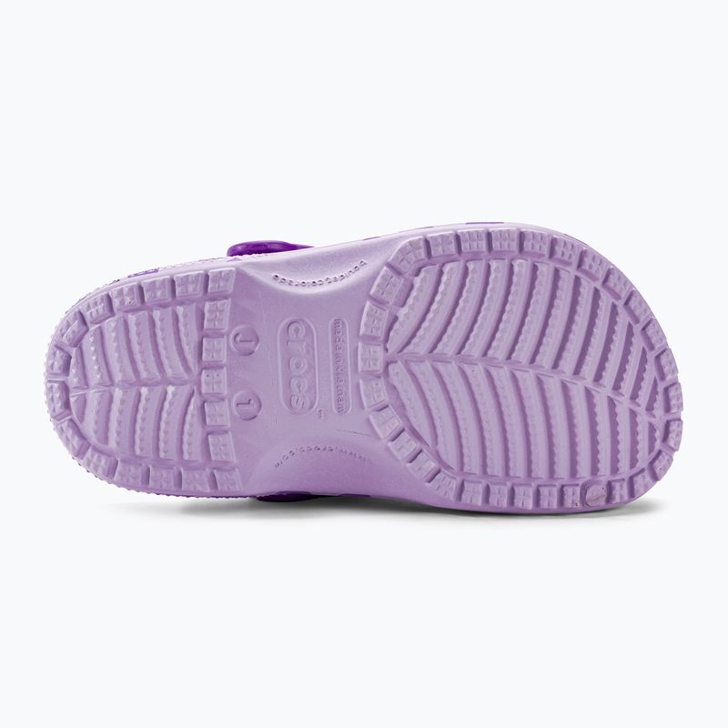 Copii Crocs Classic Easy Icon Clog pentru copii lavanda 6