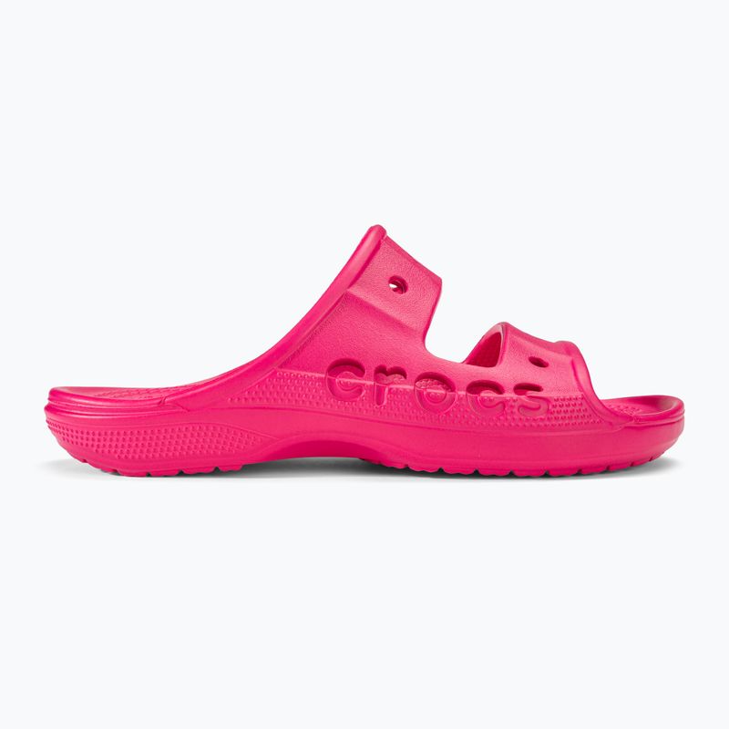 Papuci pentru femei Crocs Baya Sandal electric pink 2