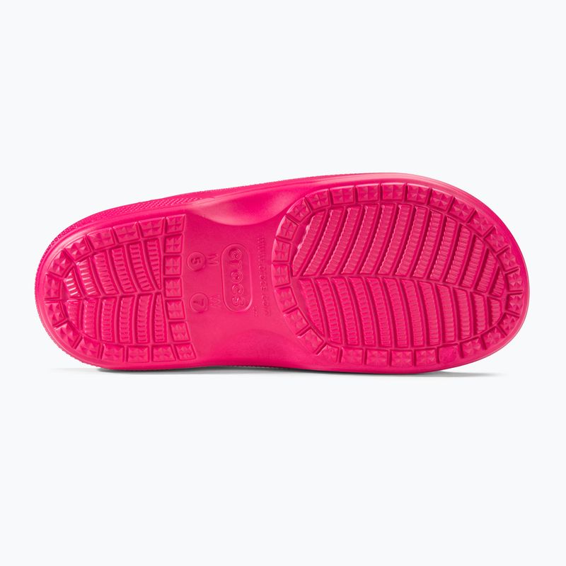 Papuci pentru femei Crocs Baya Sandal electric pink 4