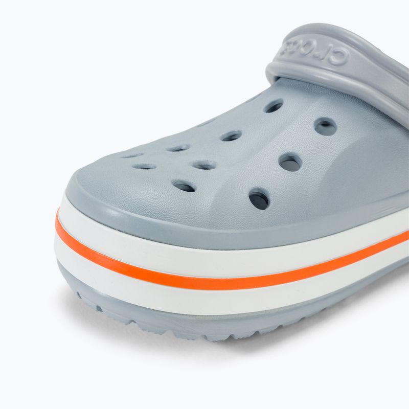 Papuci Crocs Bayaband Clog blue grey/orange 8