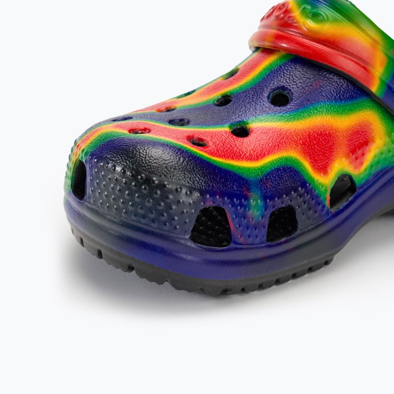 Șlapi pentru copii Crocs Classic Solarized Clog negru/marin pentru copii